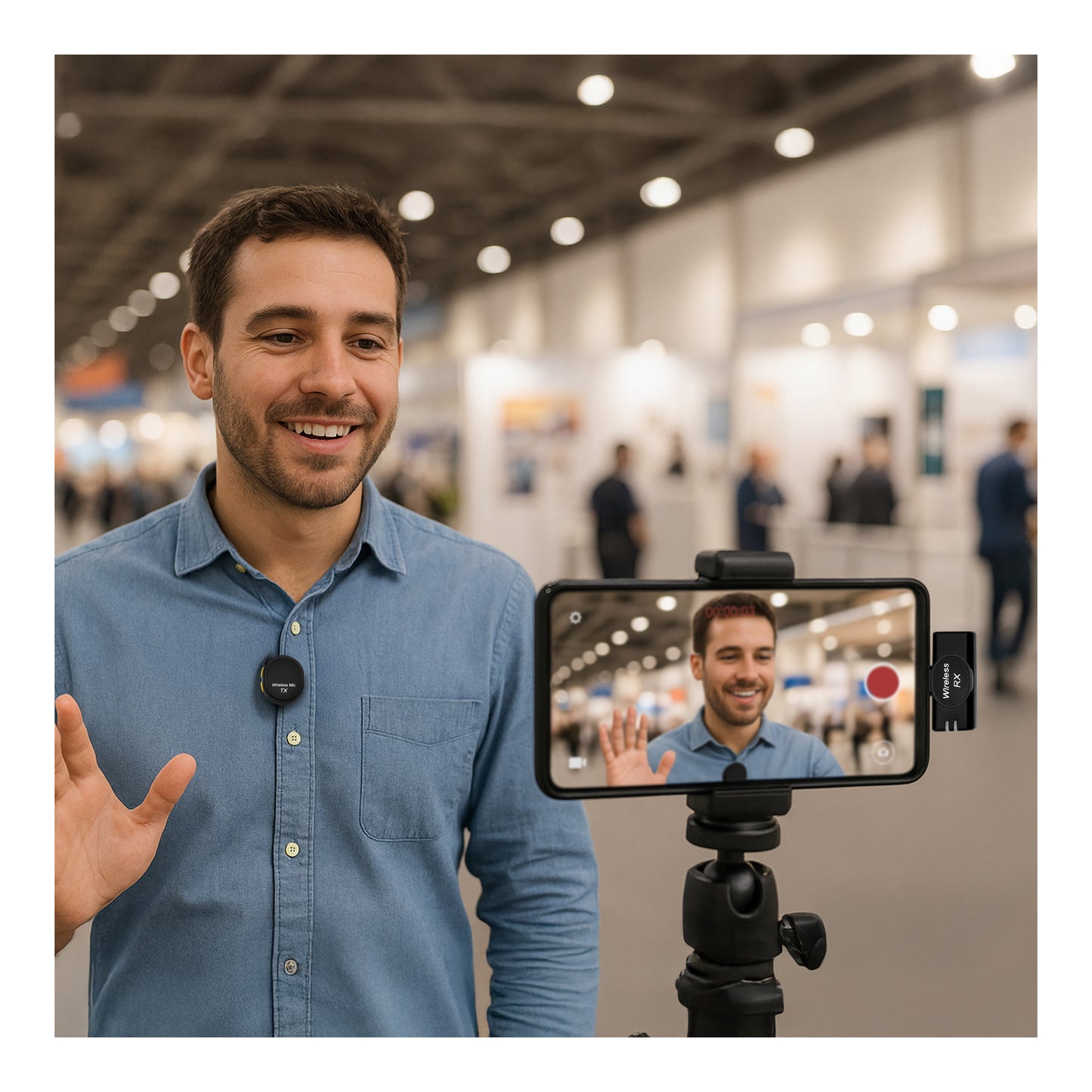Microfonos Inalambricos Profesionales Modelo LITE - Tradeconnect PRO